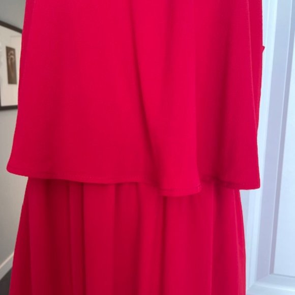 Spaghetti strap red dress - Picture 6 of 6